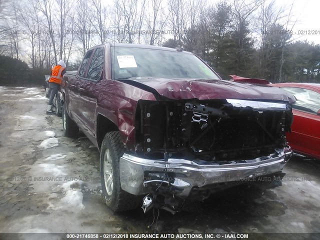 1GCVKREH9FZ395190 - 2015 CHEVROLET SILVERADO K1500 LT RED photo 1