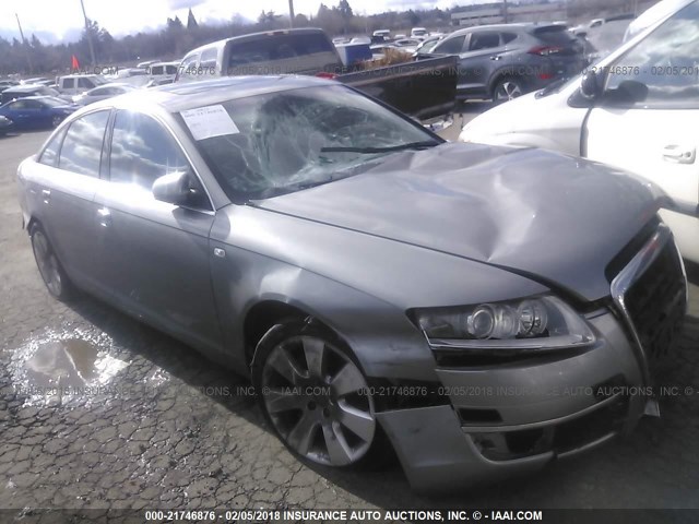 WAUDH74F46N156178 - 2006 AUDI A6 3.2 QUATTRO SILVER photo 1