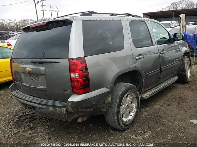 1GNEC23339R291334 - 2009 CHEVROLET TAHOE C1500 LT GRAY photo 4