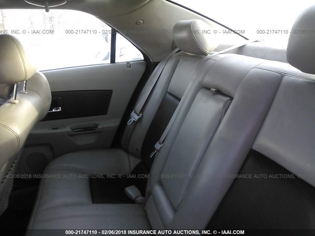 1G6DP567650181808 - 2005 CADILLAC CTS HI FEATURE V6 GRAY photo 8