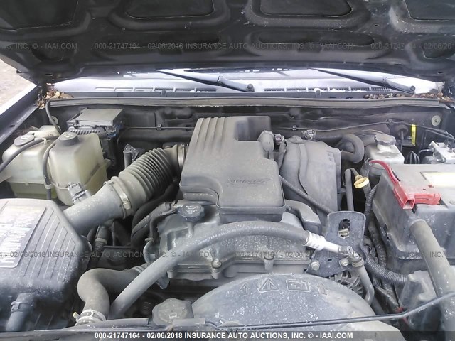 1GCDT299888223566 - 2008 CHEVROLET COLORADO LS BLACK photo 10