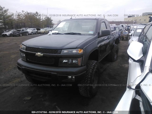 1GCDT299888223566 - 2008 CHEVROLET COLORADO LS BLACK photo 2