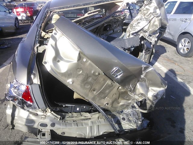 1HGCP26359A153312 - 2009 HONDA ACCORD LX Champagne photo 6