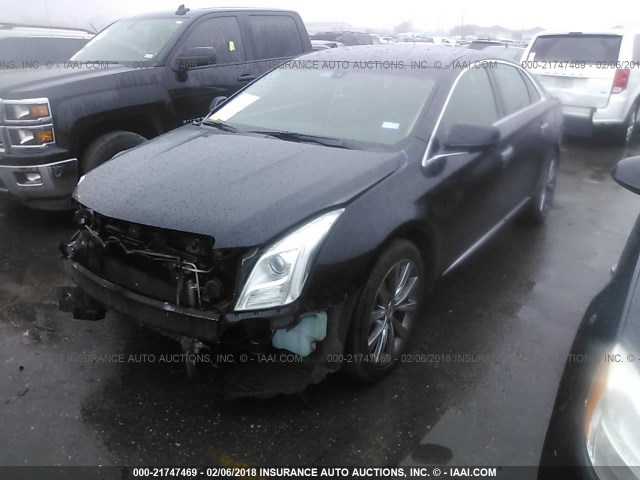 2G61U5S37E9178162 - 2014 CADILLAC XTS BLACK photo 2