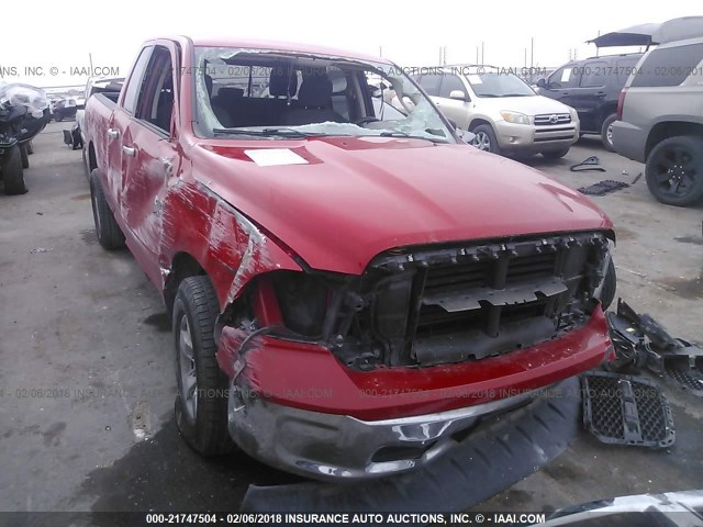 1C6RR6GG3GS299508 - 2016 RAM 1500 SLT RED photo 6