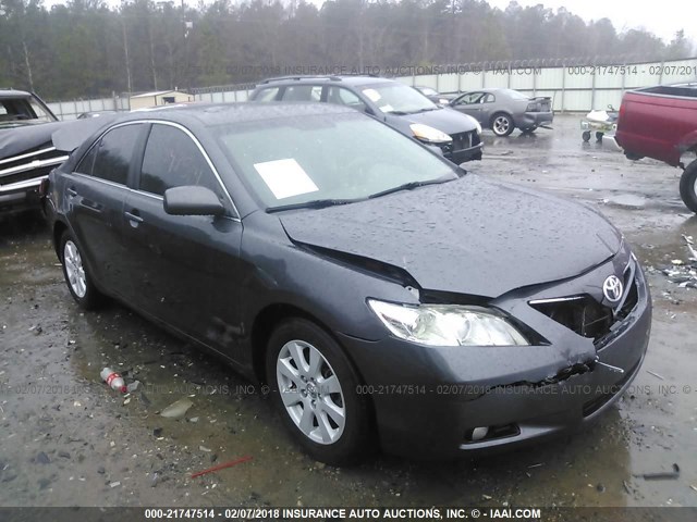 4T1BK46KX8U068597 - 2008 TOYOTA CAMRY LE/XLE/SE GRAY photo 1