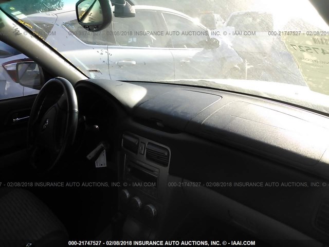 JF1SG65685H700688 - 2005 SUBARU FORESTER 2.5XS Күміс фото 5