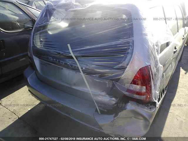 JF1SG65685H700688 - 2005 SUBARU FORESTER 2.5XS Күміс фото 6