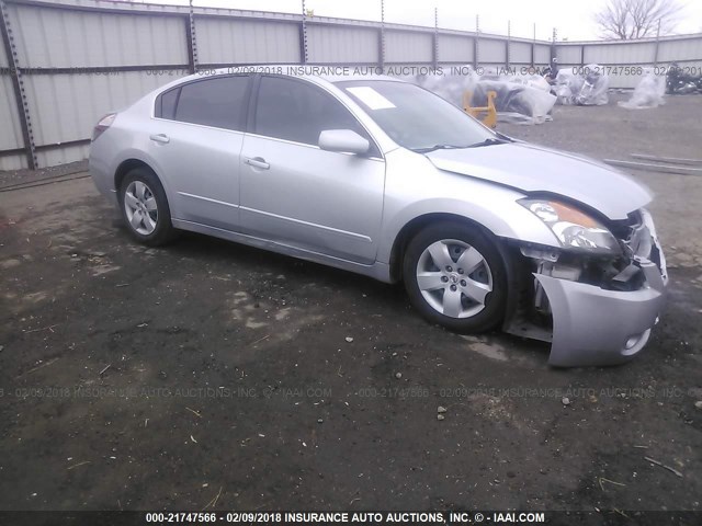 1N4AL21E47C216465 - 2007 NISSAN ALTIMA 2.5/2.5S SILVER photo 1