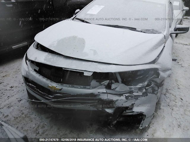 1G1ZB5ST2HF168939 - 2017 CHEVROLET MALIBU LS 银色 照片 6