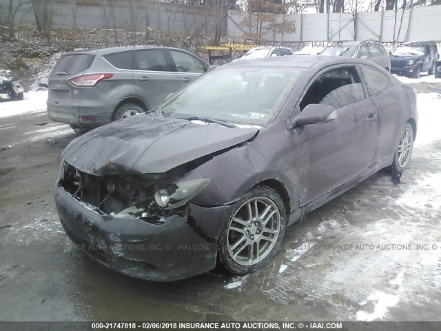 JTKDE167290295038 - 2009 TOYOTA SCION TC 紫色 照片 2