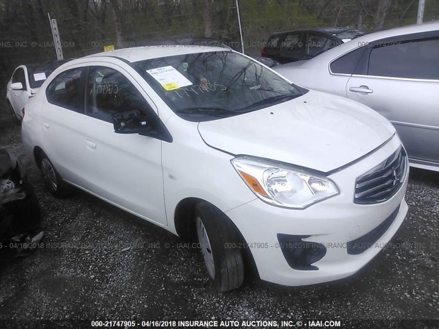 ML32F3FJ4HHF06944 - 2017 MITSUBISHI MIRAGE G4 ES Ağ foto 1