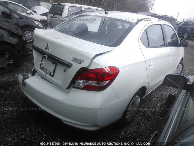 ML32F3FJ4HHF06944 - 2017 MITSUBISHI MIRAGE G4 ES Ağ foto 4