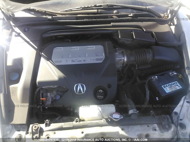 19UUA662X7A024838 - 2007 ACURA TL WHITE photo 10