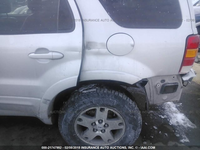 1FMCU94124KA50137 - 2004 FORD ESCAPE LIMITED SILVER photo 6