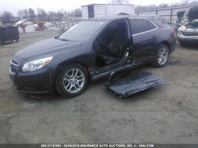1G11C5SA0DF353610 - 2013 CHEVROLET MALIBU 1LT 灰色 照片 2