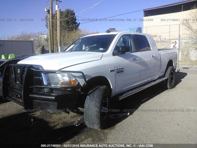 3C6UR5MJ2EG228325 - 2014 RAM 2500 SLT WHITE photo 2