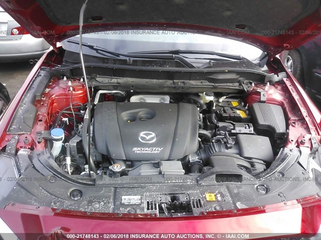 JM3KFBCL3H0200964 - 2017 MAZDA CX-5 TOURING RED photo 10