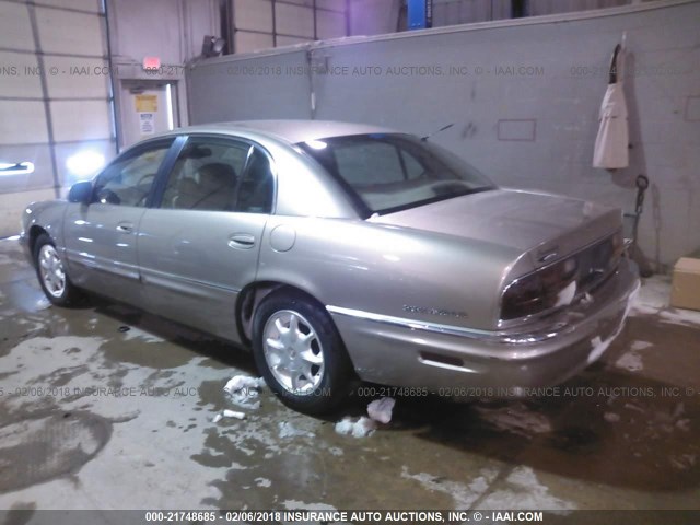 1G4CW54K314211557 - 2001 BUICK PARK AVENUE  GOLD photo 3