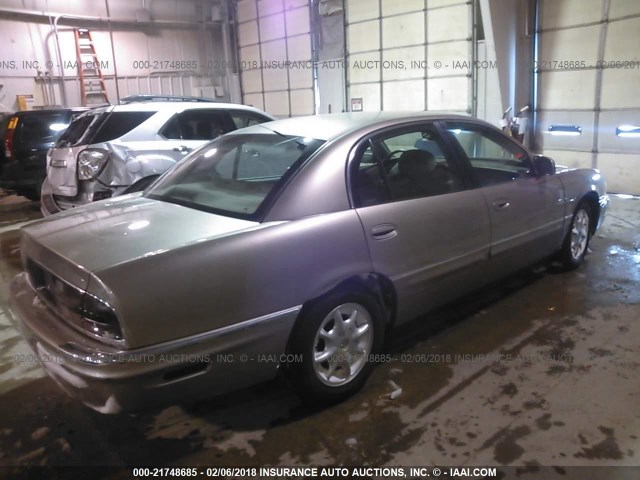 1G4CW54K314211557 - 2001 BUICK PARK AVENUE  GOLD photo 4