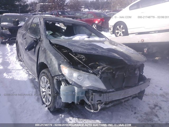 4T4BF1FK0CR179905 - 2012 TOYOTA CAMRY SE/LE/XLE GRAY photo 1