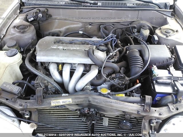 1NXBR12E4WZ075049 - 1998 TOYOTA COROLLA VE/CE/LE TAN photo 10