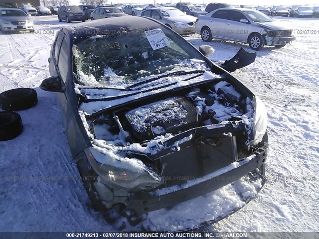 2T1BURHE5FC335013 - 2015 TOYOTA COROLLA L/LE/LE PLS/PRM/S/S PLS GRAY photo 6