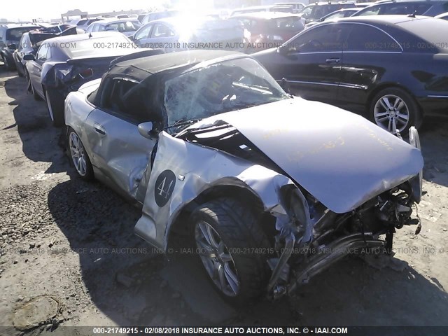 JHMAP1142YT002400 - 2000 HONDA S2000 SILVER photo 1