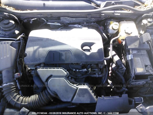 2G4GR5EK2C9135059 - 2012 BUICK REGAL BLACK photo 10