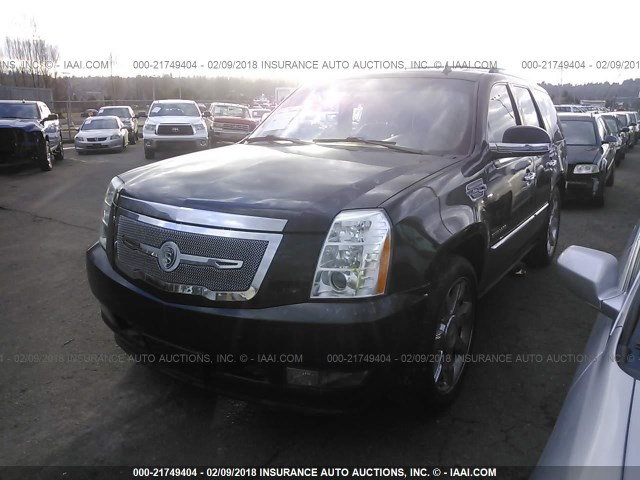 1GYUKCEF3AR259468 - 2010 CADILLAC ESCALADE PREMIUM BLACK photo 2