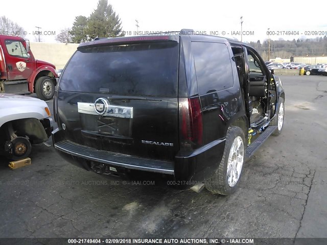 1GYUKCEF3AR259468 - 2010 CADILLAC ESCALADE PREMIUM BLACK photo 4