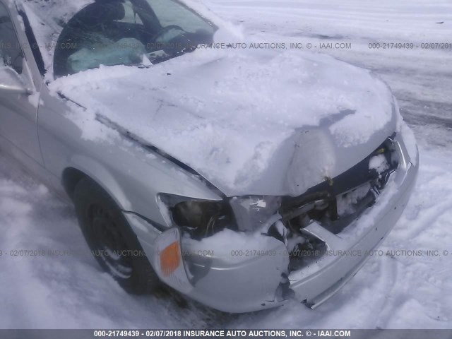 4T1BG22KX1U066690 - 2001 TOYOTA CAMRY CE/LE/XLE SILVER photo 6