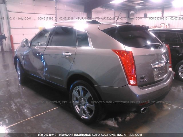 3GYFNFEY1BS510764 - 2011 CADILLAC SRX PREMIUM COLLECTION Pewter photo 3