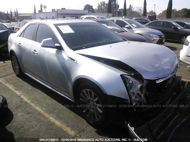 1G6DA5E5XC0113946 - 2012 CADILLAC CTS SILVER photo 1