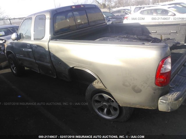 5TBRU34146S480333 - 2006 TOYOTA TUNDRA ACCESS CAB SR5 GRAY photo 3