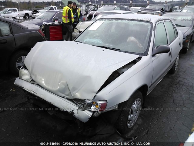 1NXBR12E2XZ161865 - 1999 TOYOTA COROLLA VE/CE/LE 银色 照片 2