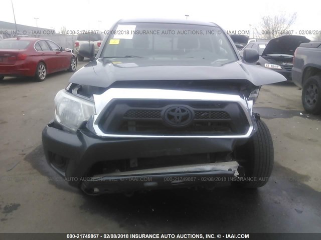5TFTX4CN9DX035124 - 2013 TOYOTA TACOMA ACCESS CAB Grau Foto 6