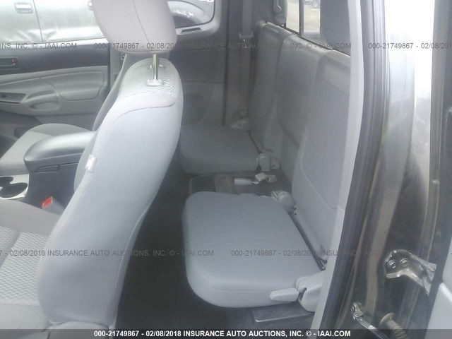 5TFTX4CN9DX035124 - 2013 TOYOTA TACOMA ACCESS CAB Grau Foto 8