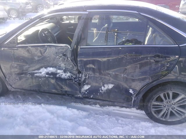 4T1BF1FK8FU088279 - 2015 TOYOTA CAMRY LE/XLE/SE/XSE შავი ფოტო 6