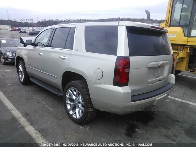 1GNSCAKC0FR572131 - 2015 CHEVROLET TAHOE C1500  LS Champagne photo 3