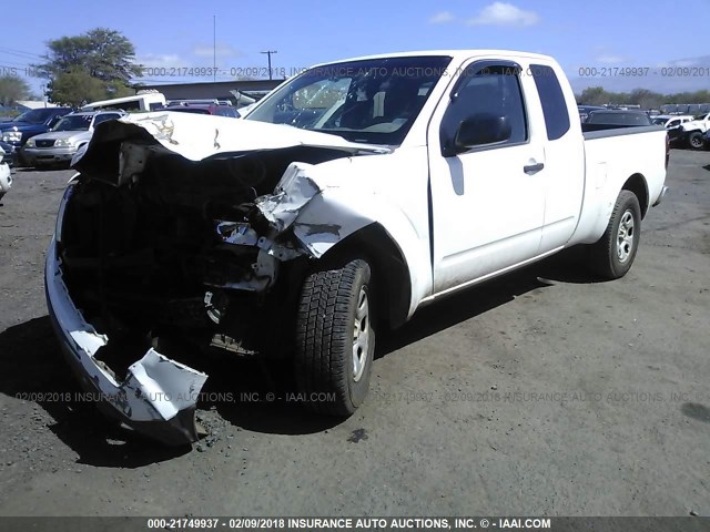 1N6BD06T17C431709 - 2007 NISSAN FRONTIER KING CAB XE WHITE photo 2