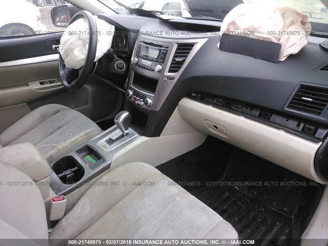 4S4BRCAC7D3227100 - 2013 SUBARU OUTBACK BLACK photo 5