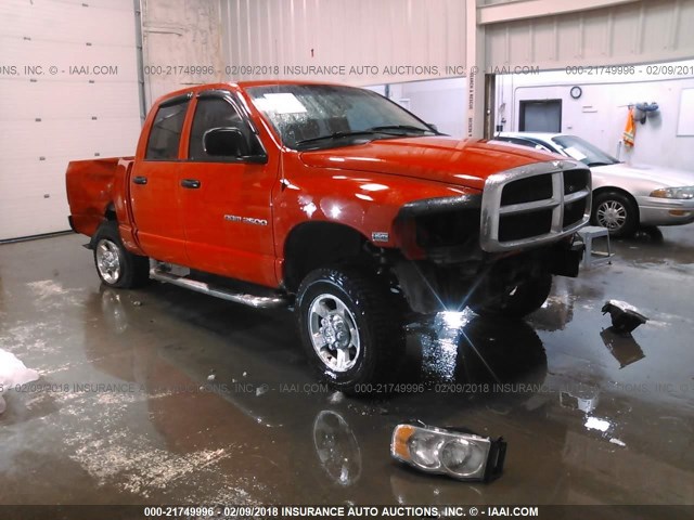 3D7KU28D44G195754 - 2004 DODGE RAM 2500 ST/SLT 红色 照片 1