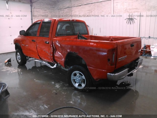 3D7KU28D44G195754 - 2004 DODGE RAM 2500 ST/SLT 红色 照片 3
