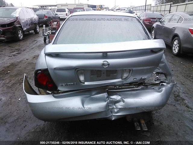 3N1AB51D74L735759 - 2004 NISSAN SENTRA SE-R SPEC V SILVER photo 6