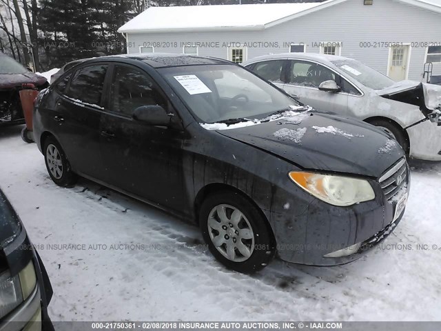 KMHDU46D47U159934 - 2007 HYUNDAI ELANTRA GLS/SE/LIMITED BLACK photo 1