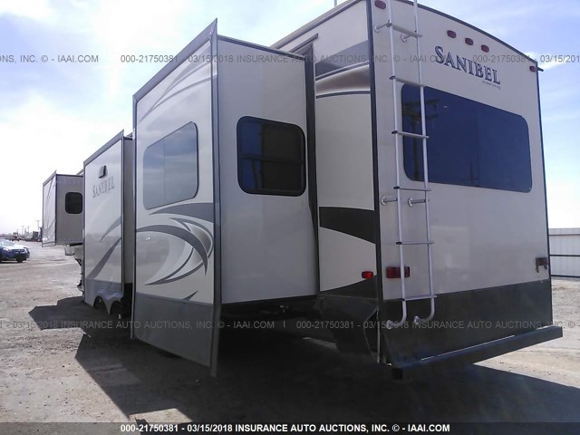 5ZT3SN3B2HG702677 - 2017 FOREST RIVER SANIBEL 380  奶油色 照片 3