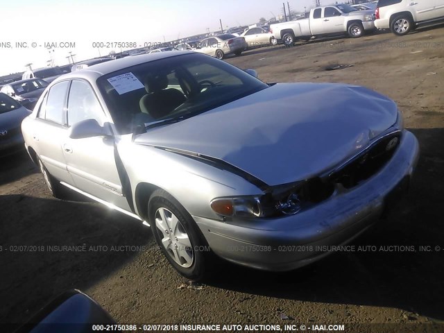 2G4WS52J221154333 - 2002 BUICK CENTURY CUSTOM SILVER photo 1