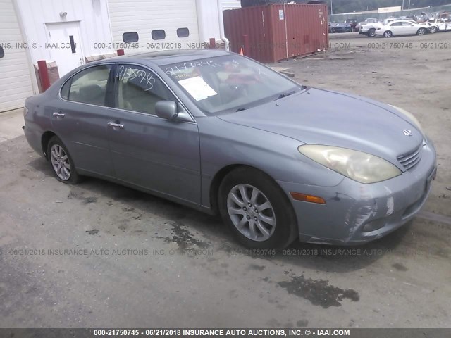 JTHBF30G930123935 - 2003 LEXUS ES 300 GRAY photo 1