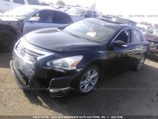 1N4AL3AP0DN424575 - 2013 NISSAN ALTIMA 2.5/S/SV/SL BLACK photo 2